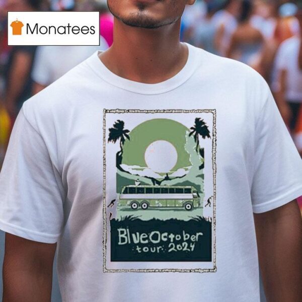 Blue October Bus Summer Tour T Shirt