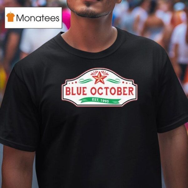 Blue October Est T Shirt
