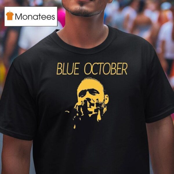 Blue October Midnight Foil T Shirt
