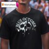 Blue October Skull Skyline Spring Tour T Shirt