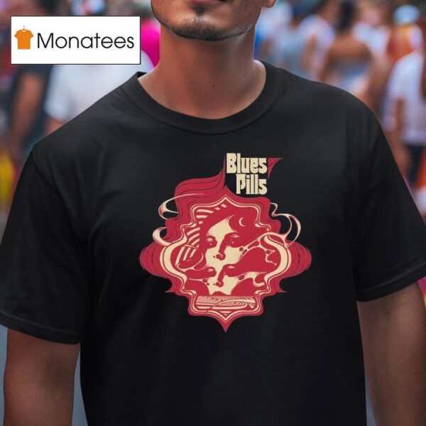 Blues Pills Smoked Faces T Shirt