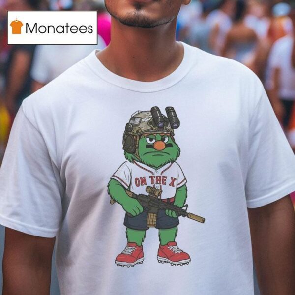 Boston Red Sox Wally On The X Masco T Shirt