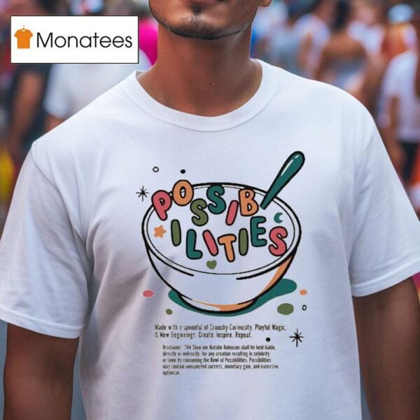 Bowl Of Possibilities By Natalie Robinson T Shirt