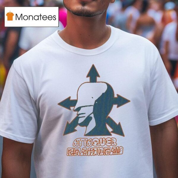 Brain Dead X Attaquer T Shirt