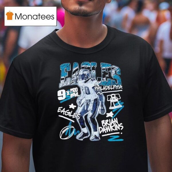 Brian Dawkins Philadelphia Eagles Football X Pro Bowl T Shirt