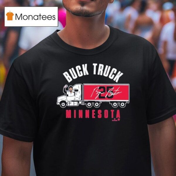 Byron Buxton Buck Truck Minnesota Twins T Shirt