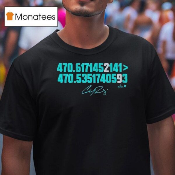 Cal Raleigh Signature T Shirt