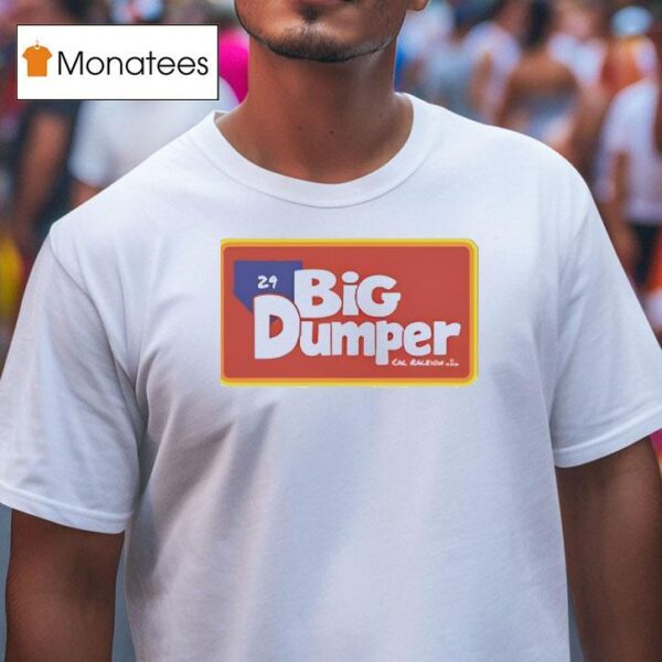 Cal Raleigh Big Dumper Dugout House Logo Cal Raleigh T Shirt