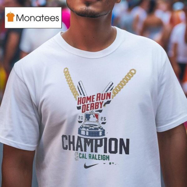 Cal Raleigh Home Run Derby Champion Mlb Nike Trophy T Shirt