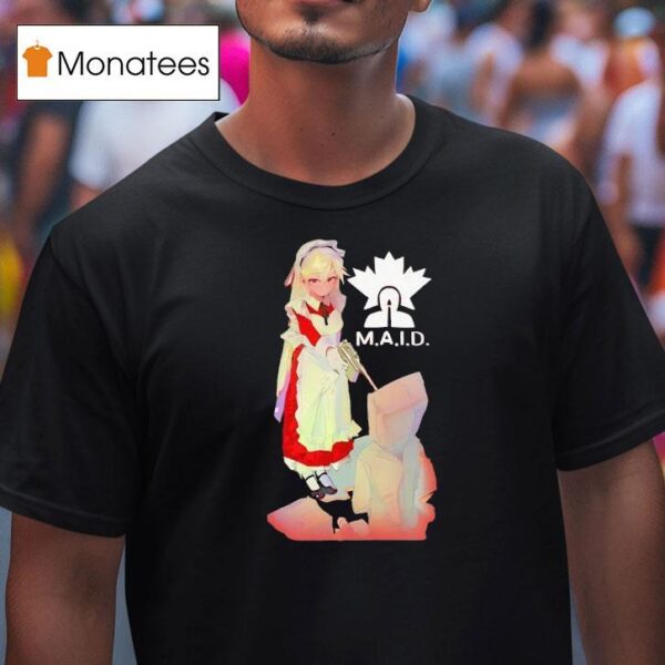 Canuck Maid Of Peace Anime T Shirt