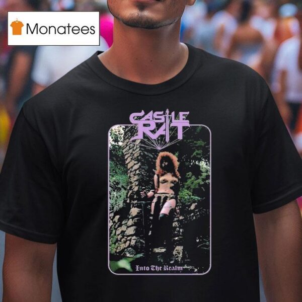 Castle Rat Into The Realm Featuring The Rat Queen T Shirt