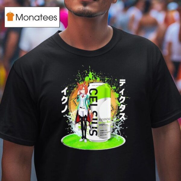 Celsius Essentials Cherry Limeade Anime T Shirt
