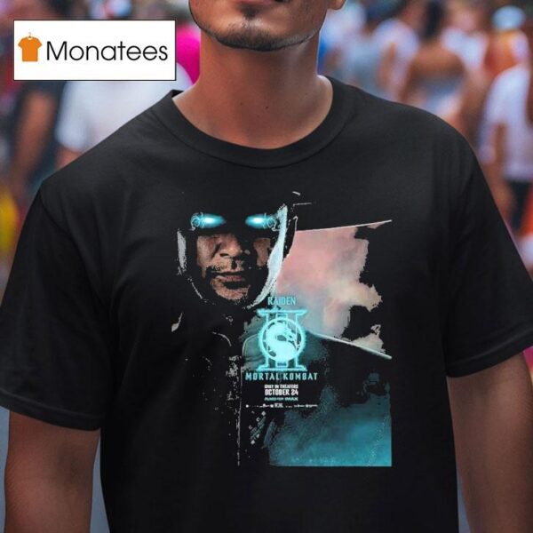 Character Tadanobu Asano As Lord Raiden For Mortal Kombat Only In Theaters October T Shirt