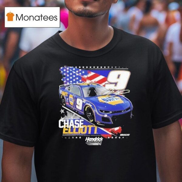 Chase Elliott Napa Patriotic Hendrick Motorsports Nascar T Shirt