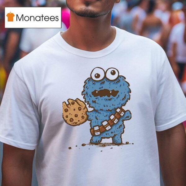 Chewbacca And Cookie Monster Mashup Star Wars T Shirt