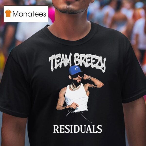 Chris Brown Team Breezy Residuals Tour Chicago Concer T Shirt
