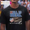 Cincinnati Coordinates Columbus Hell Is Real T Shirt