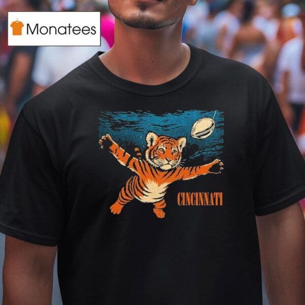Cincinnati Tigers Smells Like Team Spiri T Shirt