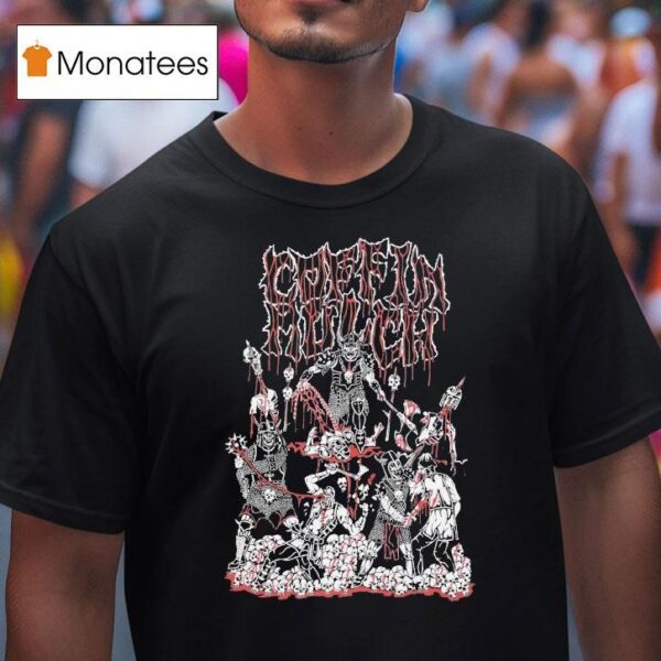 Coffin Mulch Into The Blood T Shirt