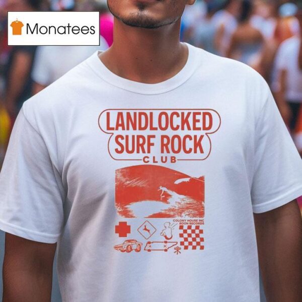 Colony House Landlocked Surf Rock Club T Shirt