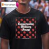 Conservative Military Image American Skinhead Hardcore Rose T Shirt