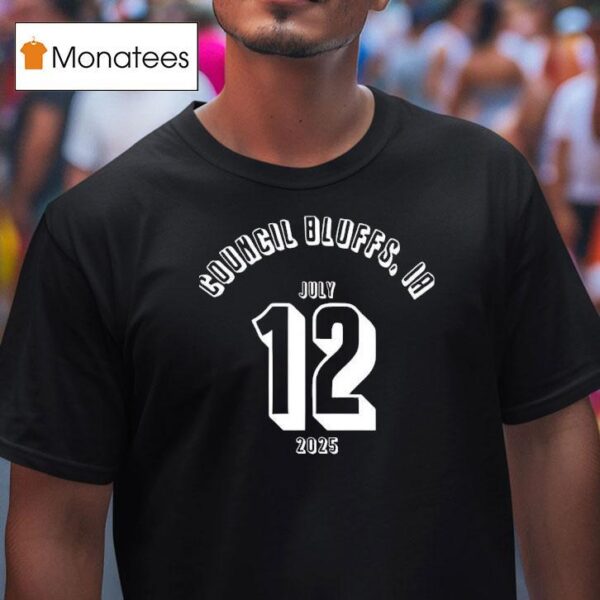 Council Bluffs Ia July T Shirt
