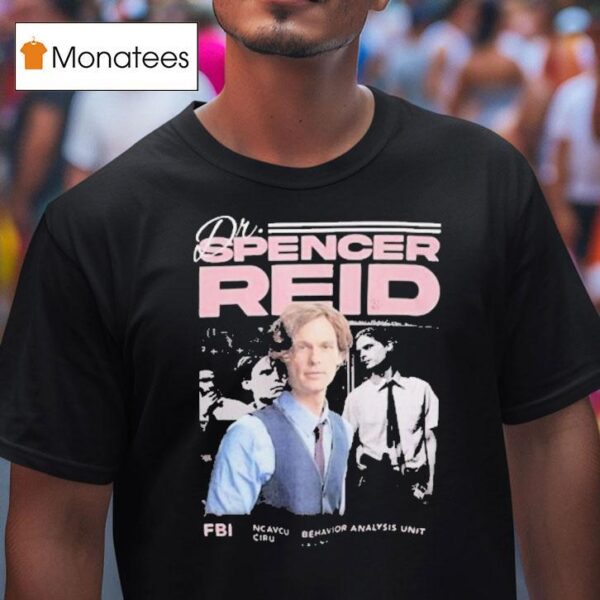 Criminal Minds Dr Spencer Reid Fbi T Shirt