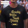 Crosby Stills Nash Young Dj Vu T Shirt
