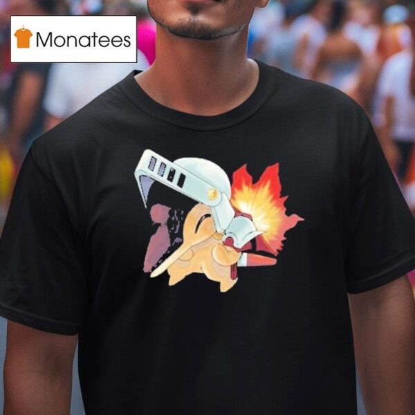 Cyndaquil Knight Pokemon T Shirt
