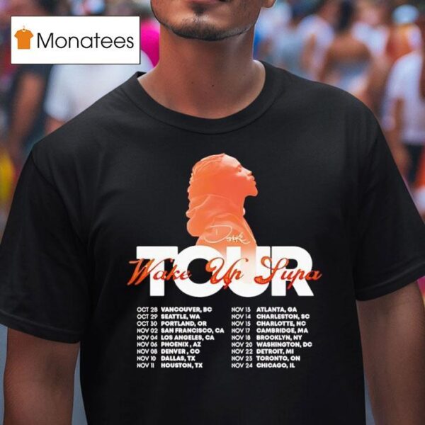 D Smoke Wake Up Supa Tour T Shirt