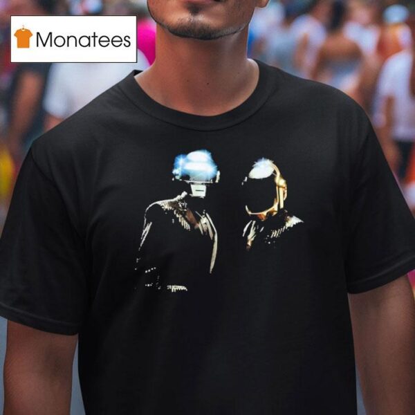 Daft Punk X Pleasures Duo T Shirt