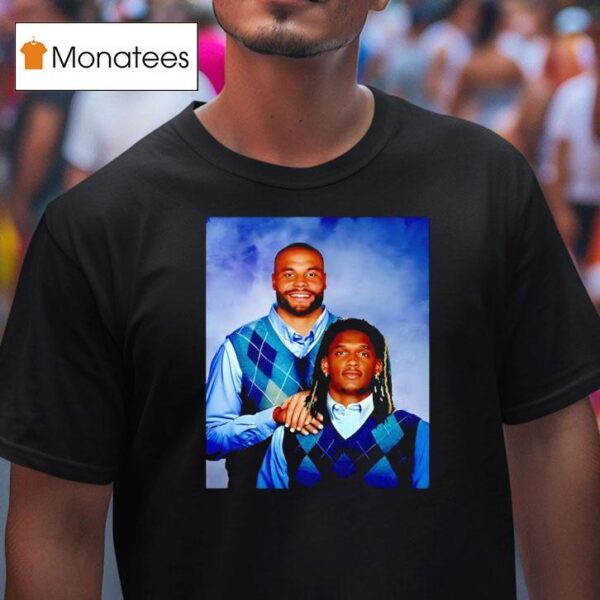 Dak Prescott And Ceedee Lamb Step Brothers Dallas Cowboys T Shirt