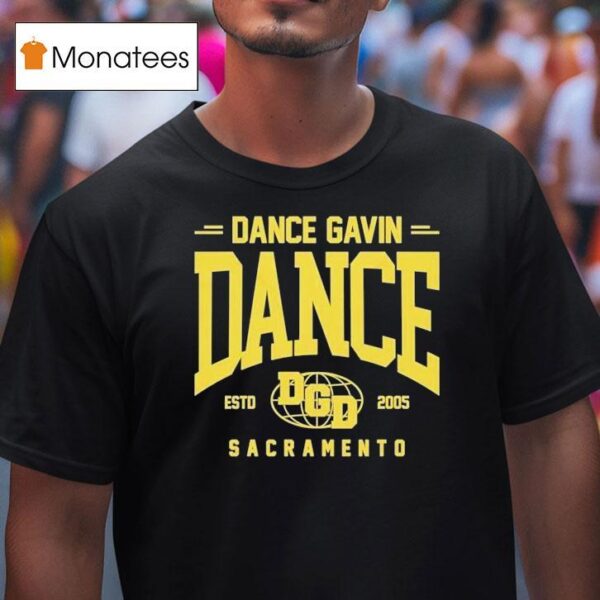 Dance Gavin Dance Sacramento Globe Logo Est T Shirt