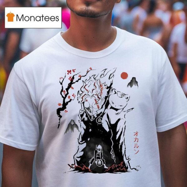 Dandadan In Japanese Sumi E Style T Shirt