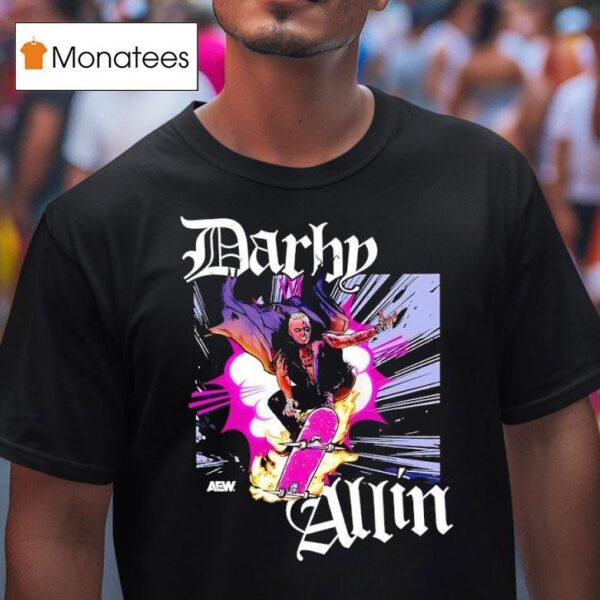 Darby Allin Aew Comic T Shirt
