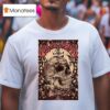 Dave Matthews Band Gilford Nh Show Skull T Shirt