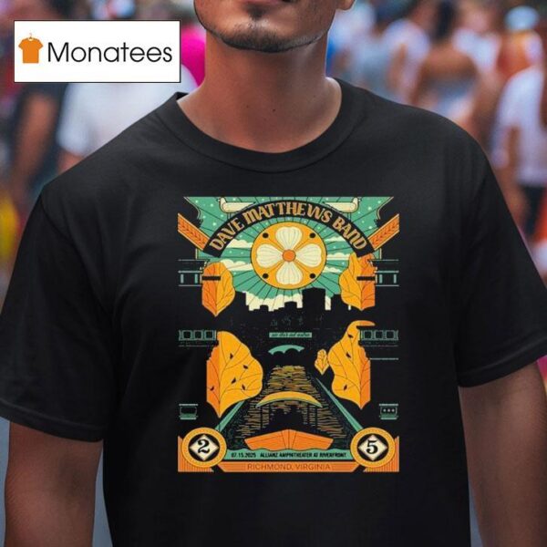 Dave Matthews Band Richmond Va T Shirt