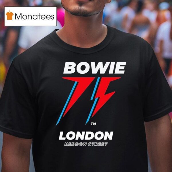 David Bowie London Heddon Stree T Shirt