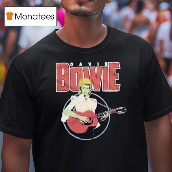 David Bowie Acoustic T Shirt