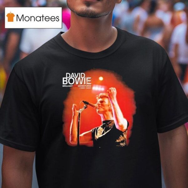 David Bowie Brilliant Live Adventures T Shirt