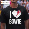 David Bowie I Love Bowie T Shirt