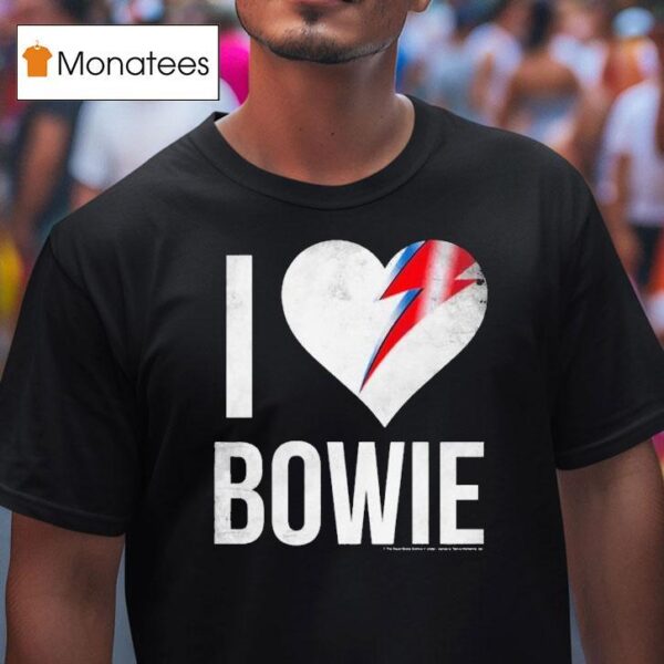 David Bowie I Love Bowie T Shirt