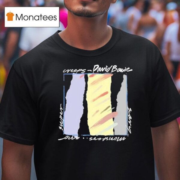 David Bowie Scary Monsters Th Anniversary T Shirt