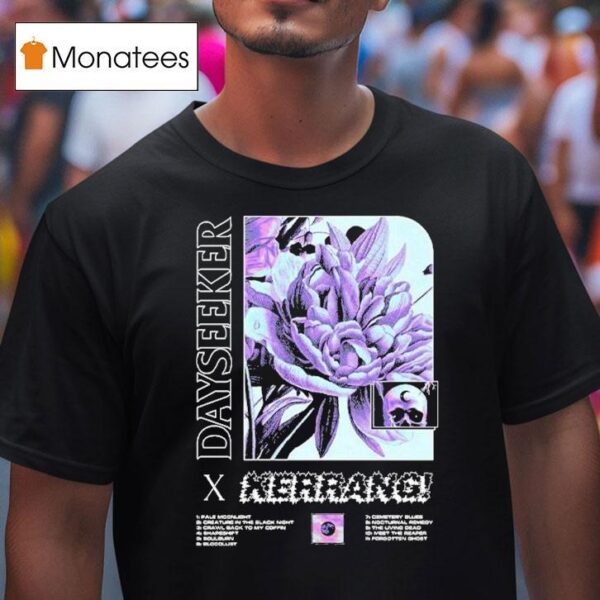 Dayseeker X Kerrang Creature In The Black Nigh T Shirt