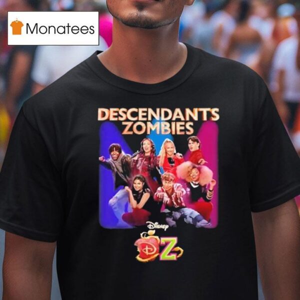 Descendants Zombies Worlds Collide Tour Dates Disney T Shirt