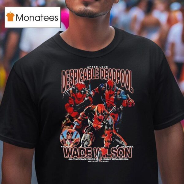 Despicable Deadpool Wade Wilson After Love T Shirt
