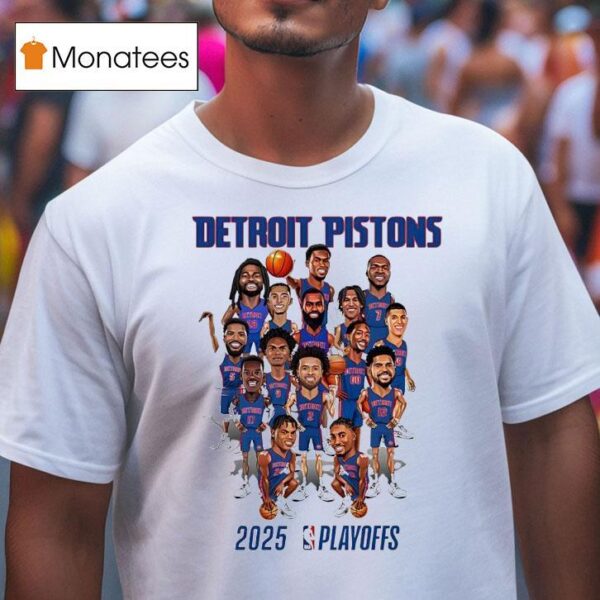 Detroit Pistons Basketball Nba Playoffs T Shirt