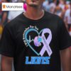 Detroit Tigers I Will Remember For You Alzheimer S Awareness Heartbeat Brain T Shirt