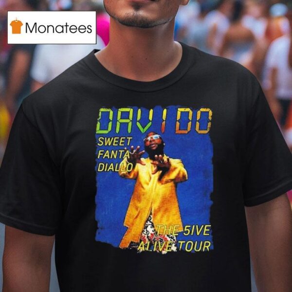 Diallo Davido Sweet Fanta Diallo The Ive At Live Tour T Shirt