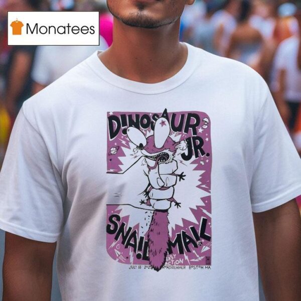 Dinosaur Jr Snail Mail Boston Ma July T Shirt